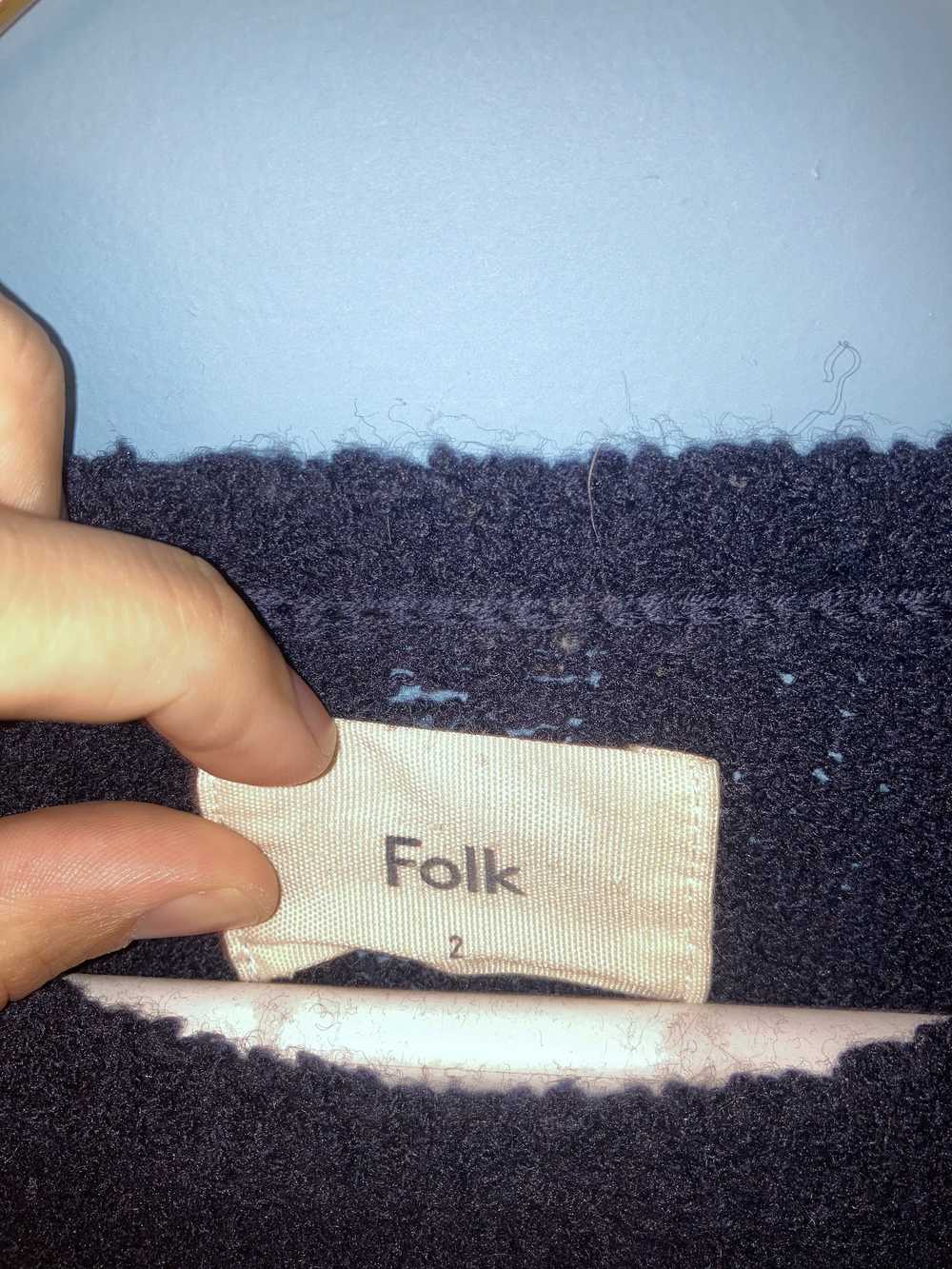 Folk Folk Interference Crewneck Sweater - image 2