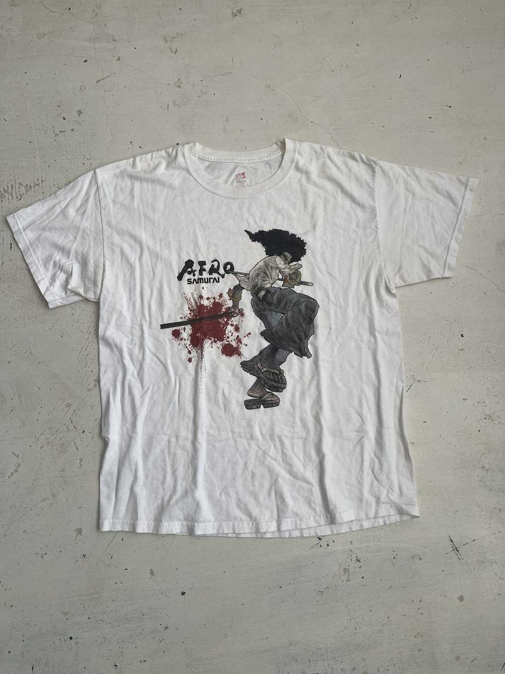 Vintage Vintage Afro Samurai t-shirt - Gem