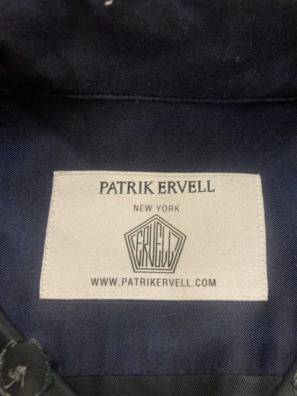 Patrik Ervell Work Button Up Shirt - Bottle Green - image 3
