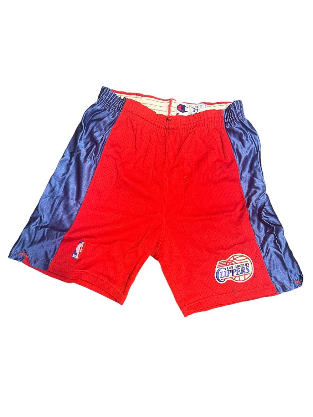 Champion Team issued vintage LA clippers shorts champ… - Gem