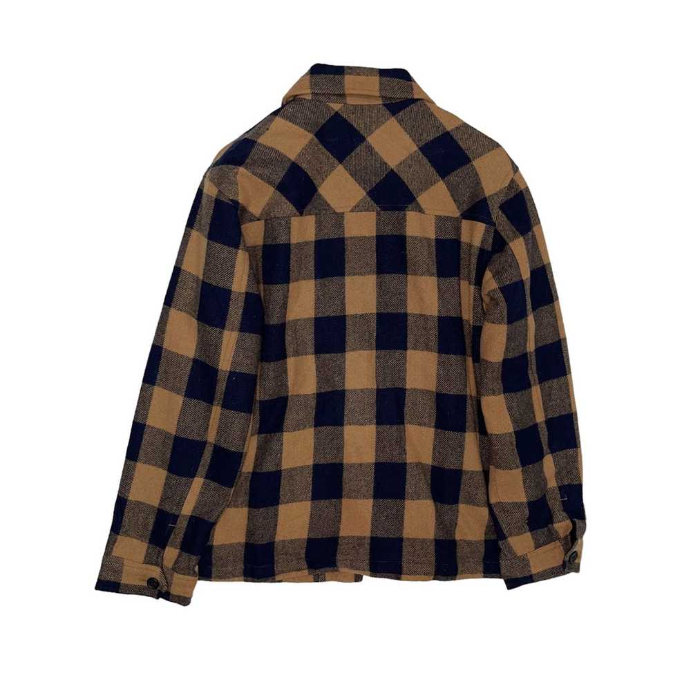 Flannel × Streetwear × Vintage Vintage 90s Wool F… - image 3