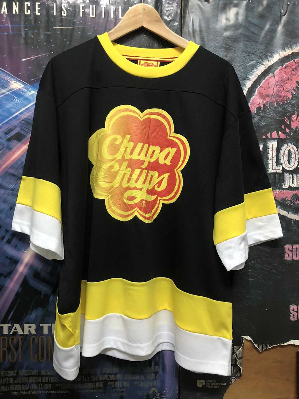Hockey Jersey × Jersey × Streetwear CHUPA CHUPS 5… - image 1