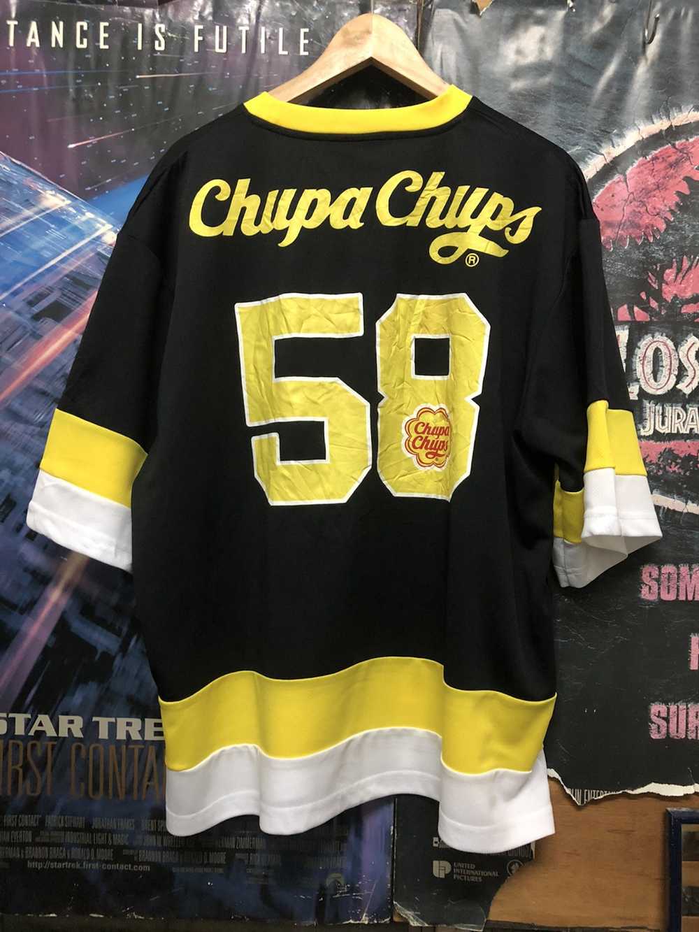 Hockey Jersey × Jersey × Streetwear CHUPA CHUPS 5… - image 2