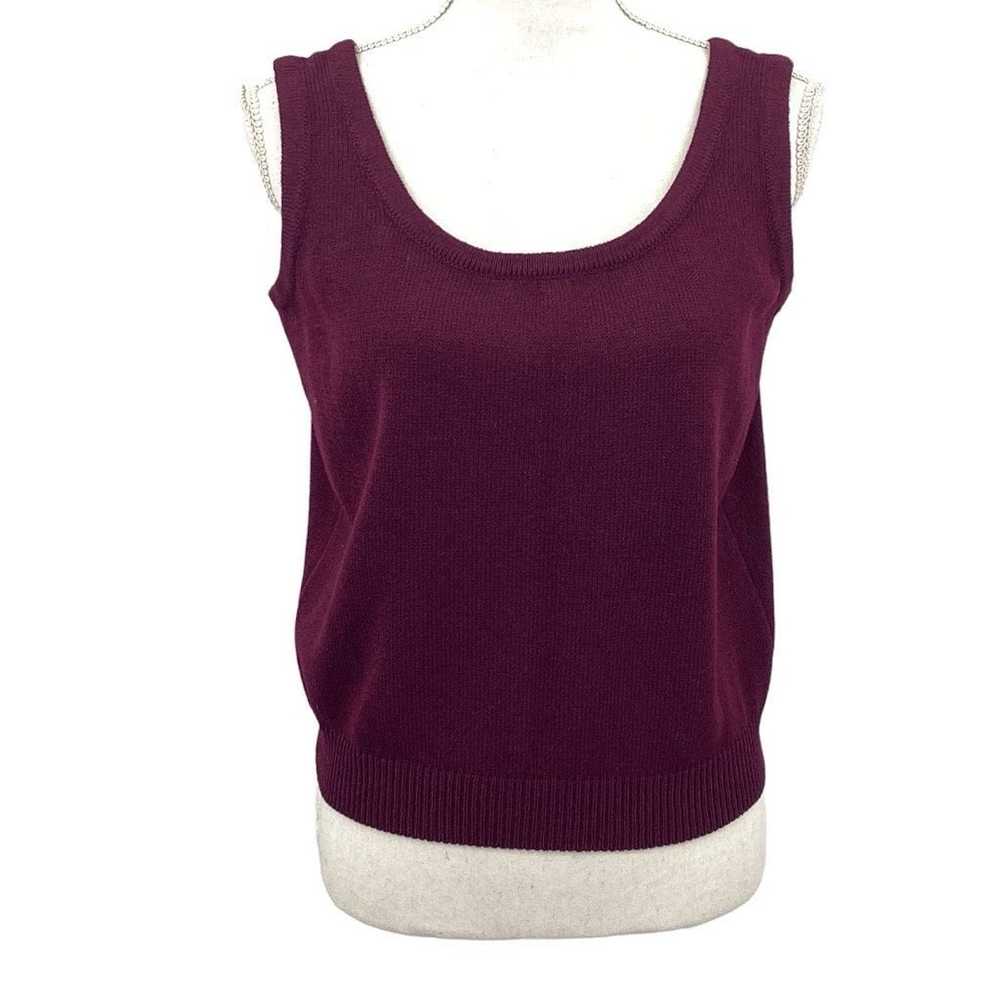 Other ST John Womens Sweater Vest Knitted Sleevel… - image 2