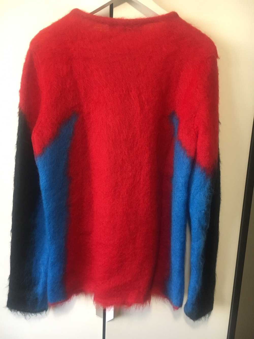 Louis Vuitton SS17 Red Impala Mohair Sweater - image 3