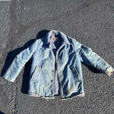 Vintage 50s sherpa lined - Gem