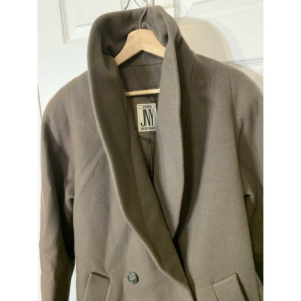 Jones New York Jones New York 100% Wool brown Dou… - image 3