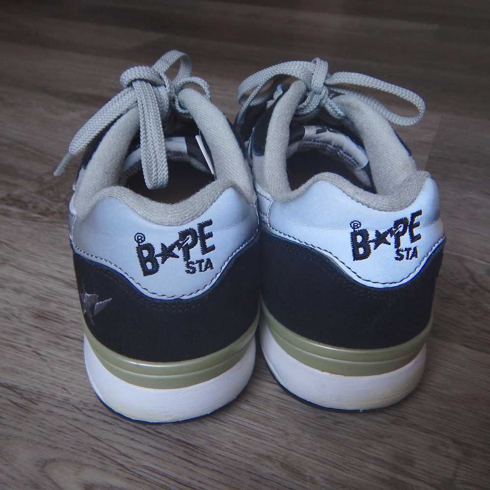 Bape Bape Black Nubuck/3M Reflective Five Sta LT - image 4