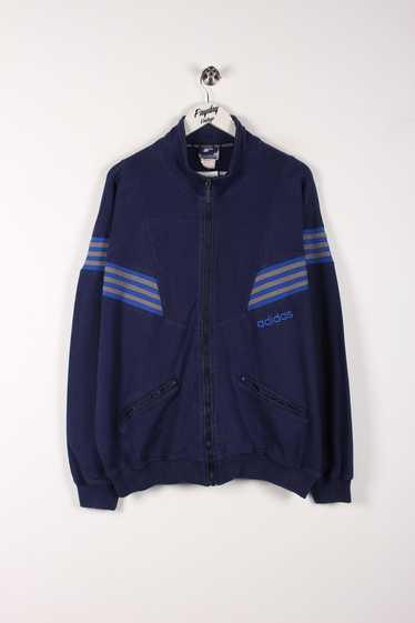 90's Adidas Track Jacket Navy Large