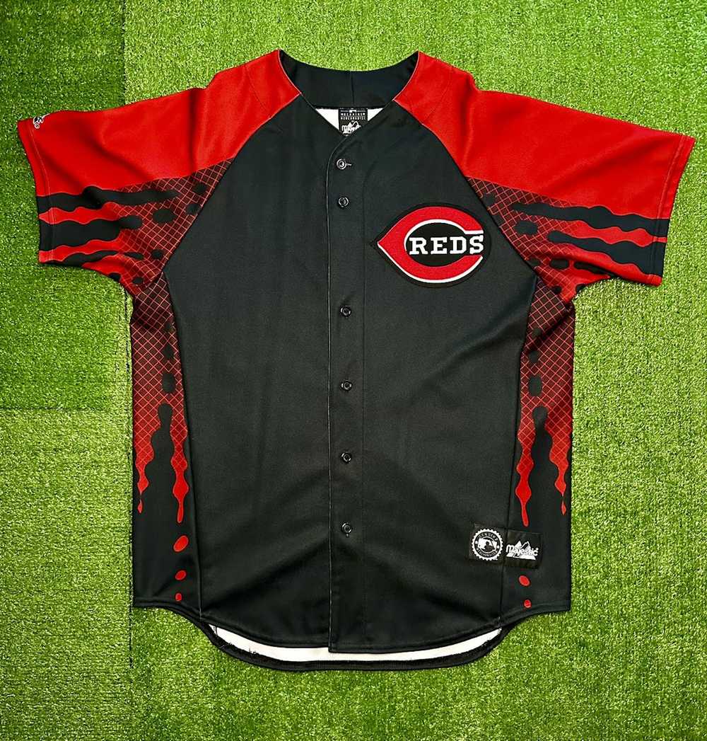 MLB × Majestic × Vintage Vintage Rare Cincinnati … - image 1