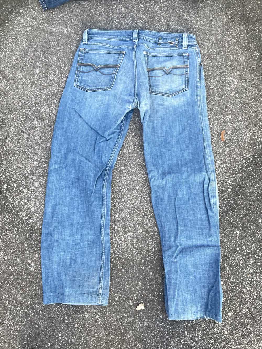 Diesel × Vintage y2k diesel wide leg jeans - image 7