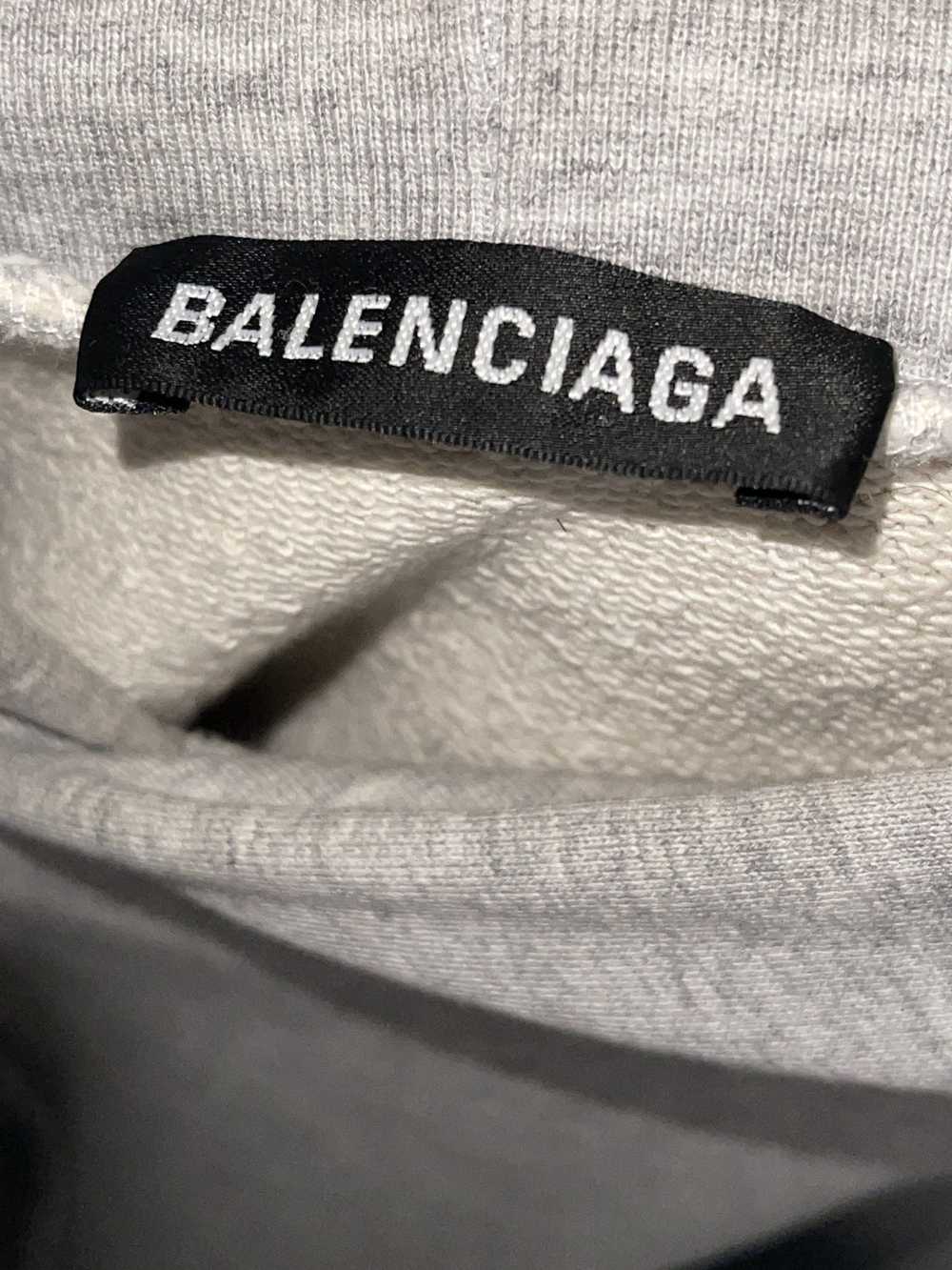 Balenciaga Balenciaga embroidered torch hoodie Pa… - image 5