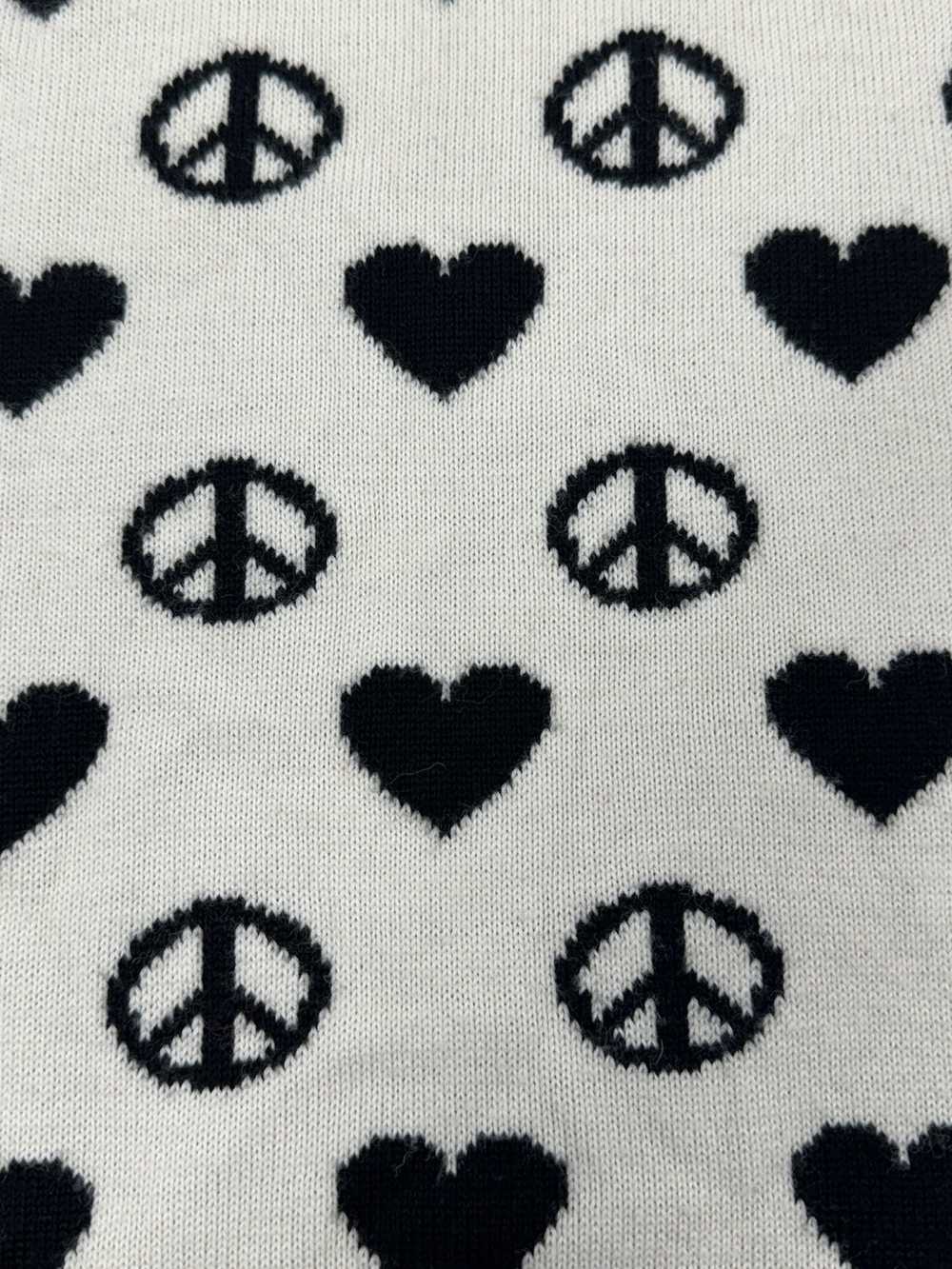 Moschino × Vintage Moschino Heart Peace Scarf - image 2