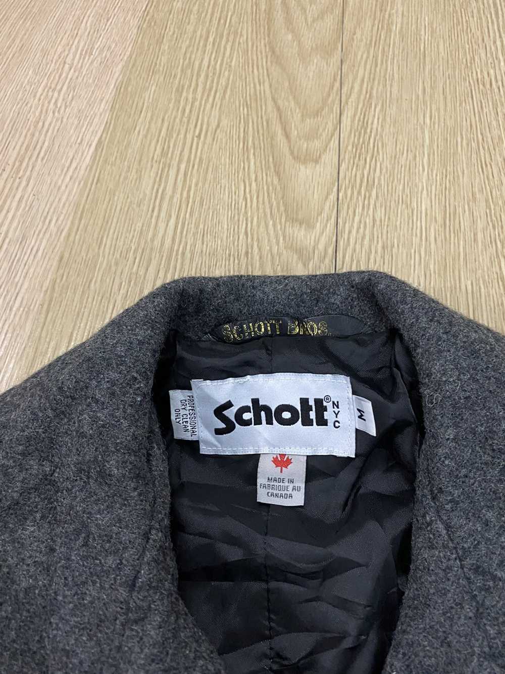 Schott × Vintage Vintage Schott NYC double breast… - image 6