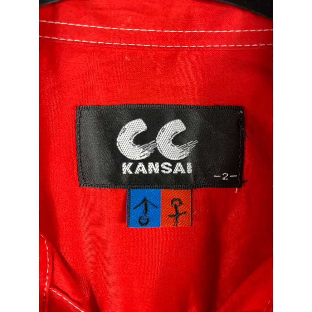 Other CC Kansai Button Down Short Sleeve Shirt Re… - image 3