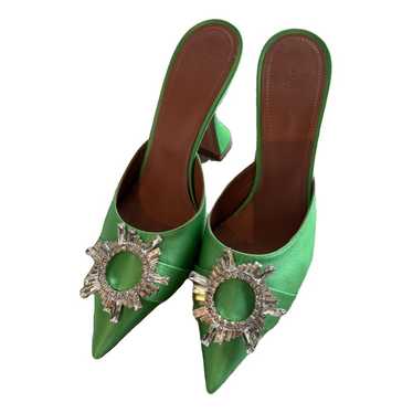 Amina Muaddi Begum cloth heels - image 1