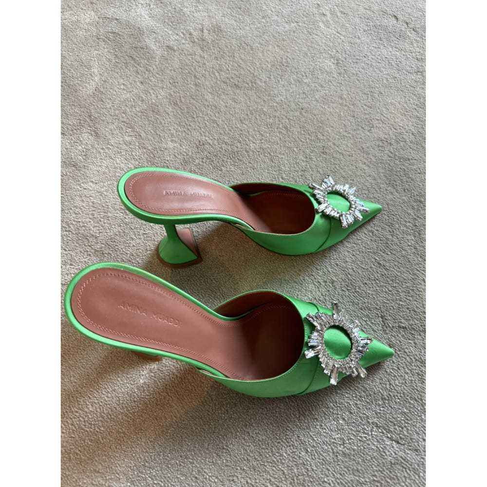 Amina Muaddi Begum cloth heels - image 5