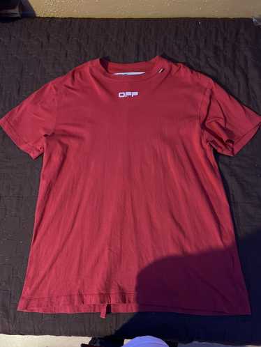 Off-White Off-White Red Tee Shirt - image 1