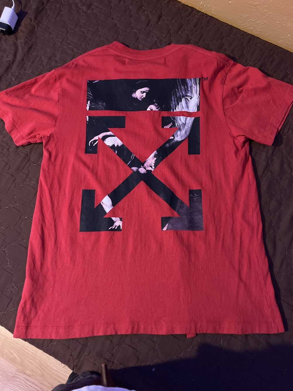 Off-White Off-White Red Tee Shirt - image 2
