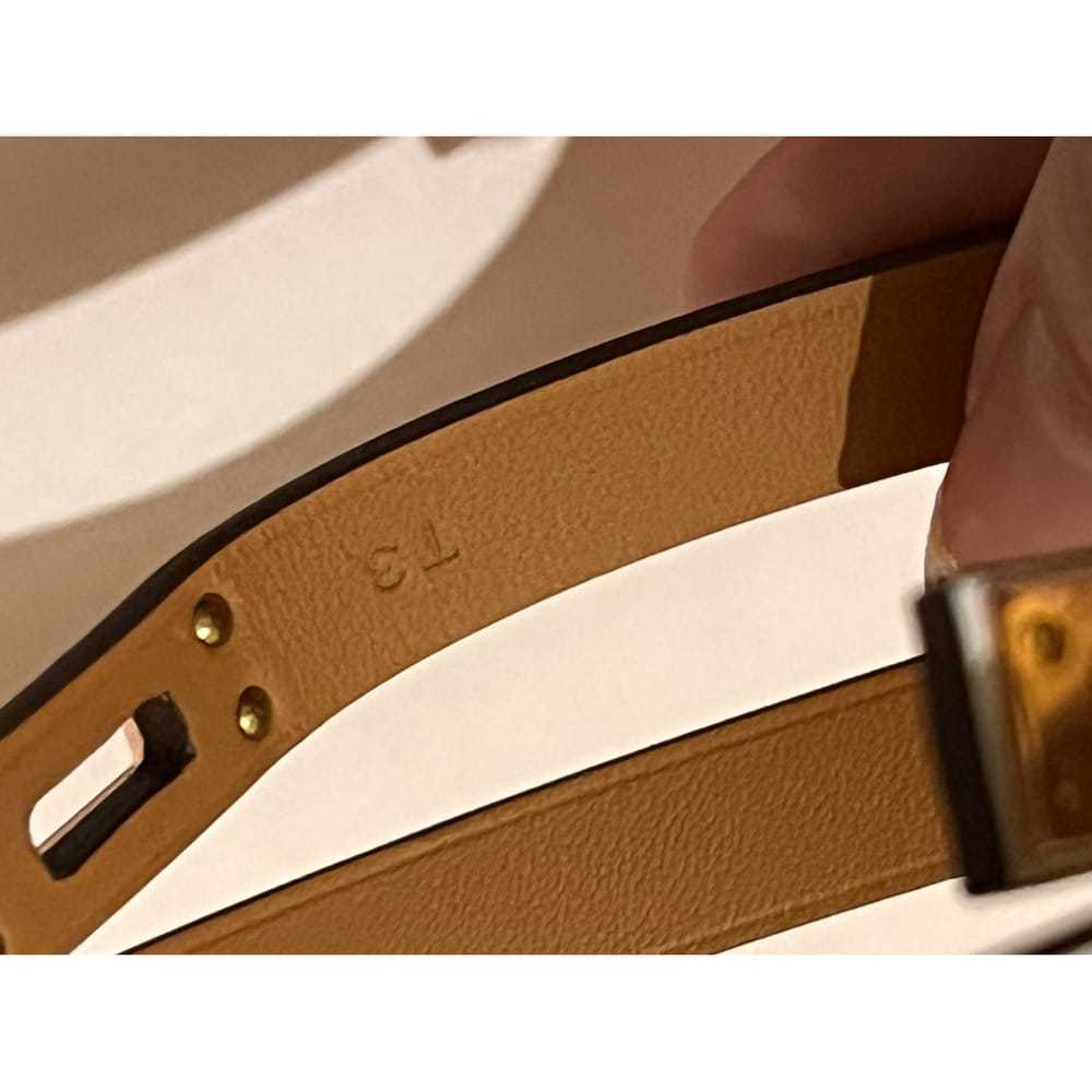 Hermès Mini Kelly Double Tour leather bracelet - image 6
