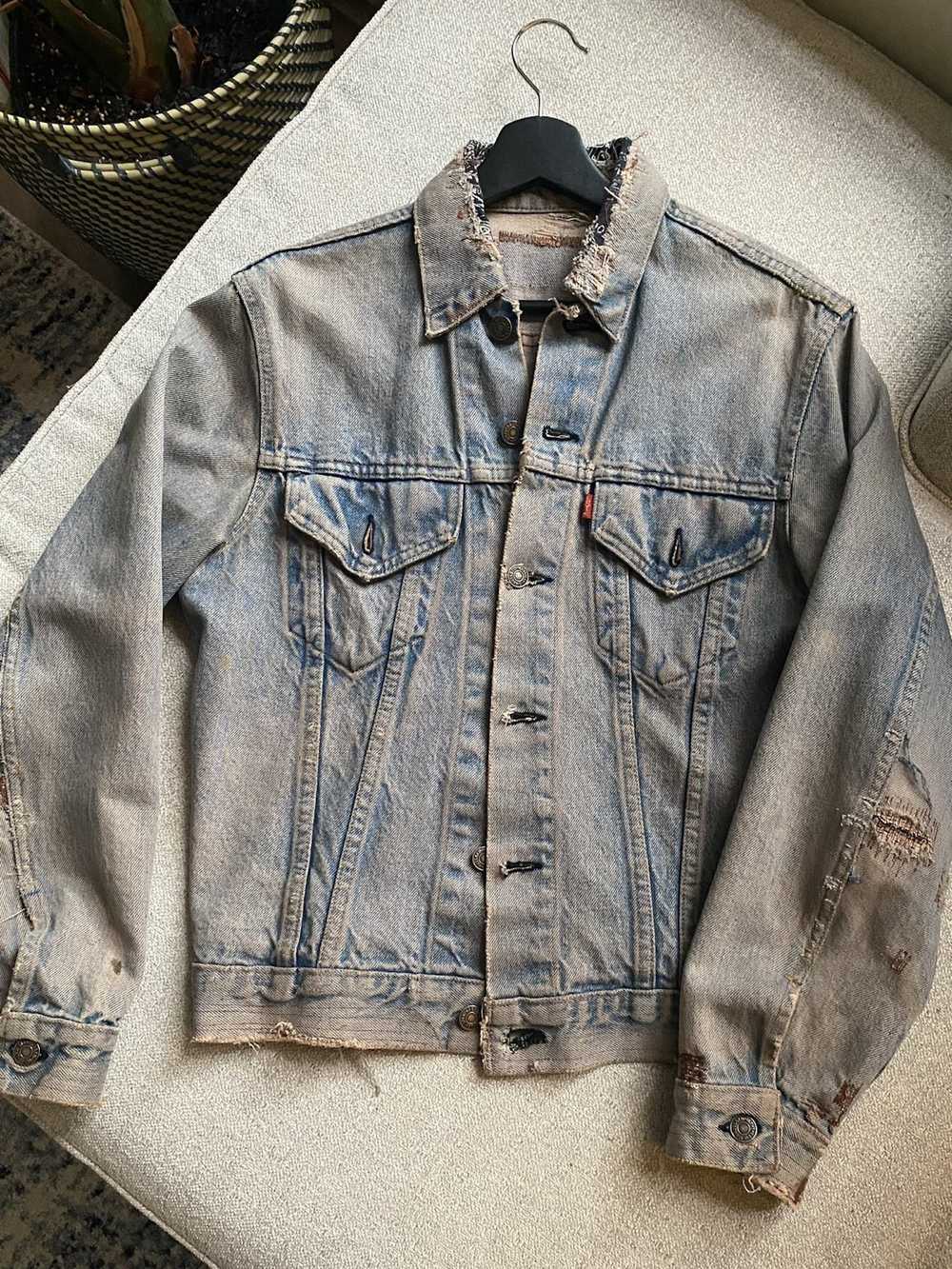 Levi's Vintage Repaired Levi’s Type 2 Denim Jacket - image 3