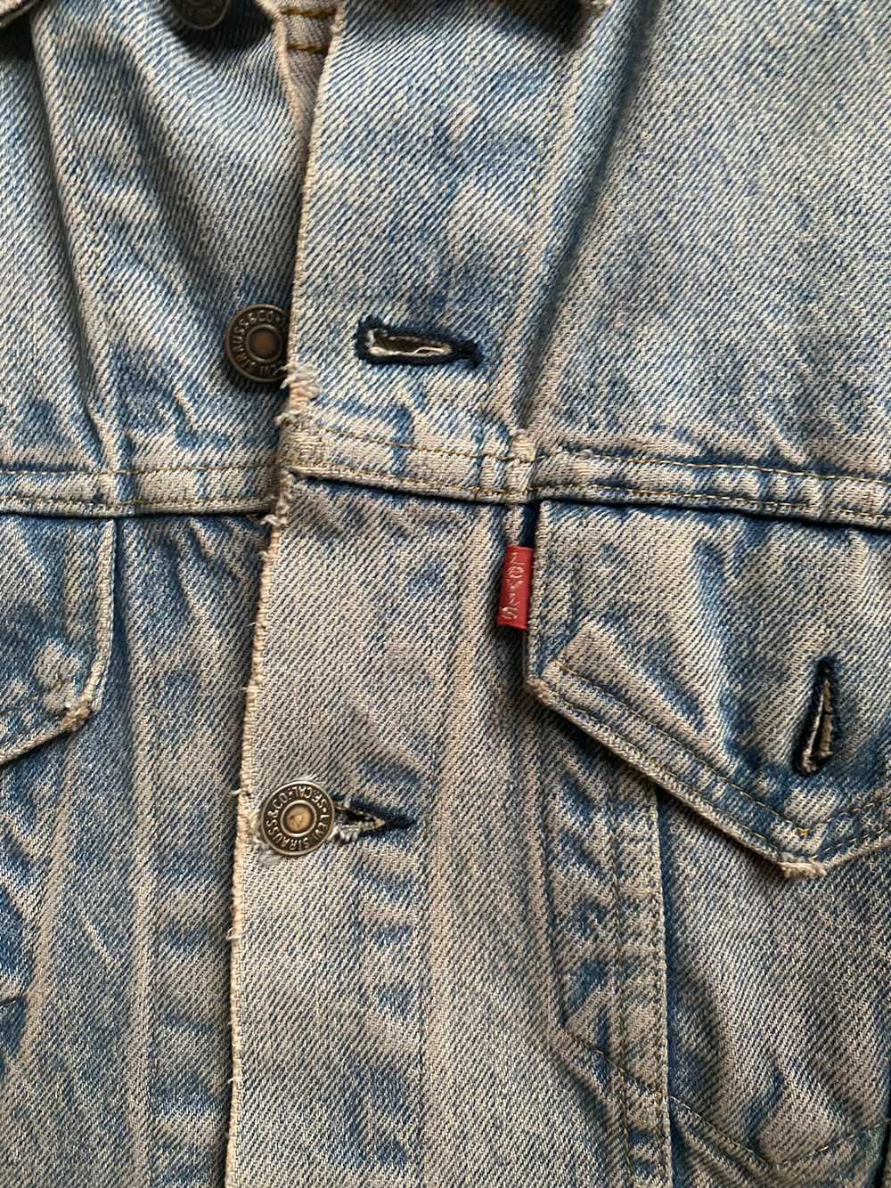 Levi's Vintage Repaired Levi’s Type 2 Denim Jacket - image 8