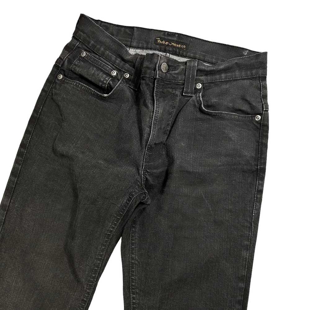 Nudie Jeans Nudie Jeans Thin Finn Dry Black Coate… - image 3