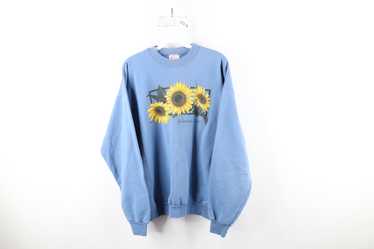 90s sunflower sweatshirt - Gem