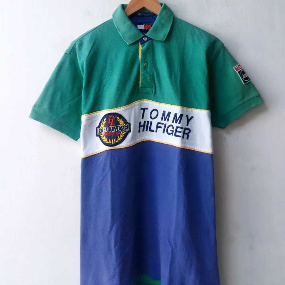 Tommy Hilfiger × Vintage Vtg 90s Tommy Hilfiger F… - image 2
