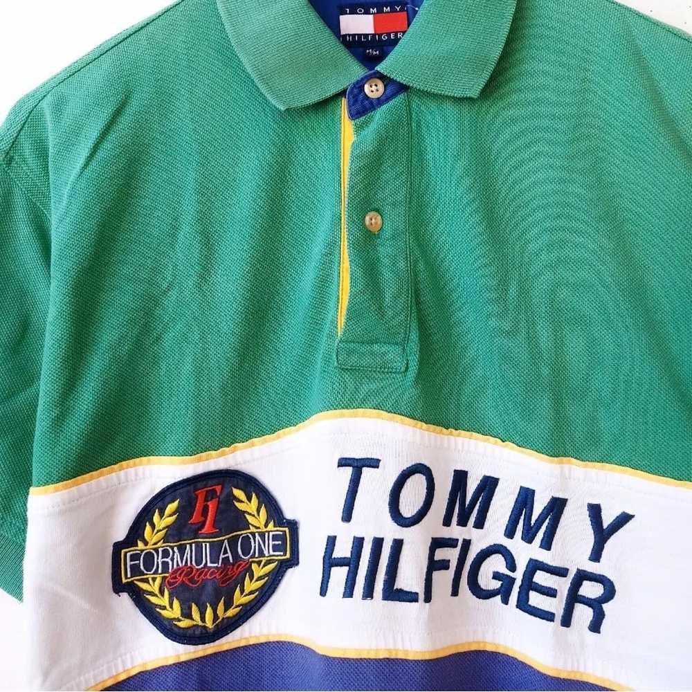 Tommy Hilfiger × Vintage Vtg 90s Tommy Hilfiger F… - image 3