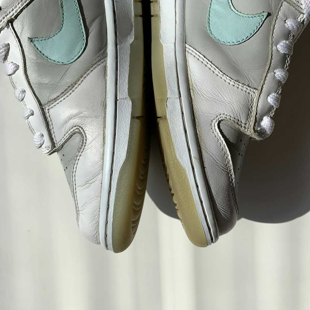 Nike 2005 Nike Dunk Low Ice Blue Neutral Grey Whi… - image 12