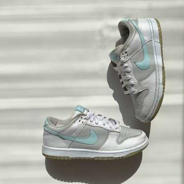 Nike 2005 Nike Dunk Low Ice Blue Neutral Grey Whi… - image 1