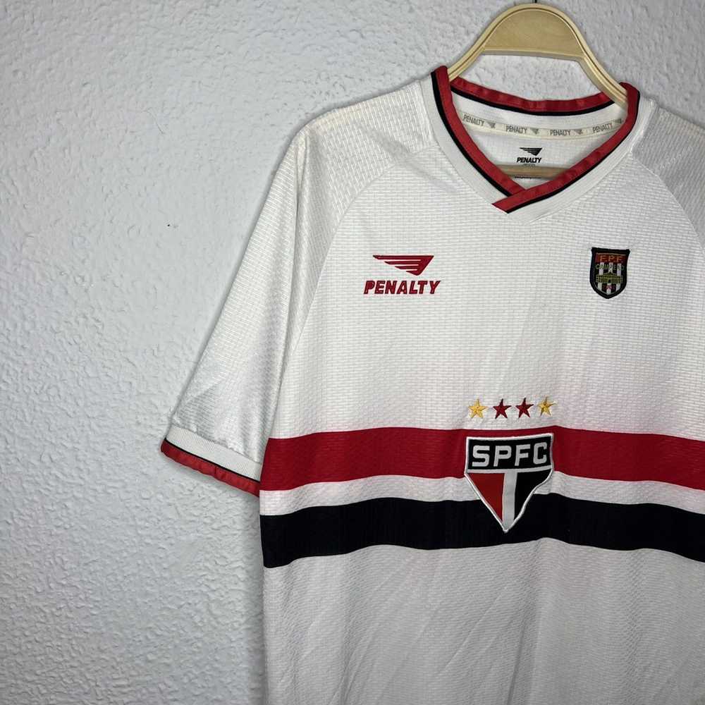 Penalty Brazil × Soccer Jersey × Vintage São Paul… - image 3