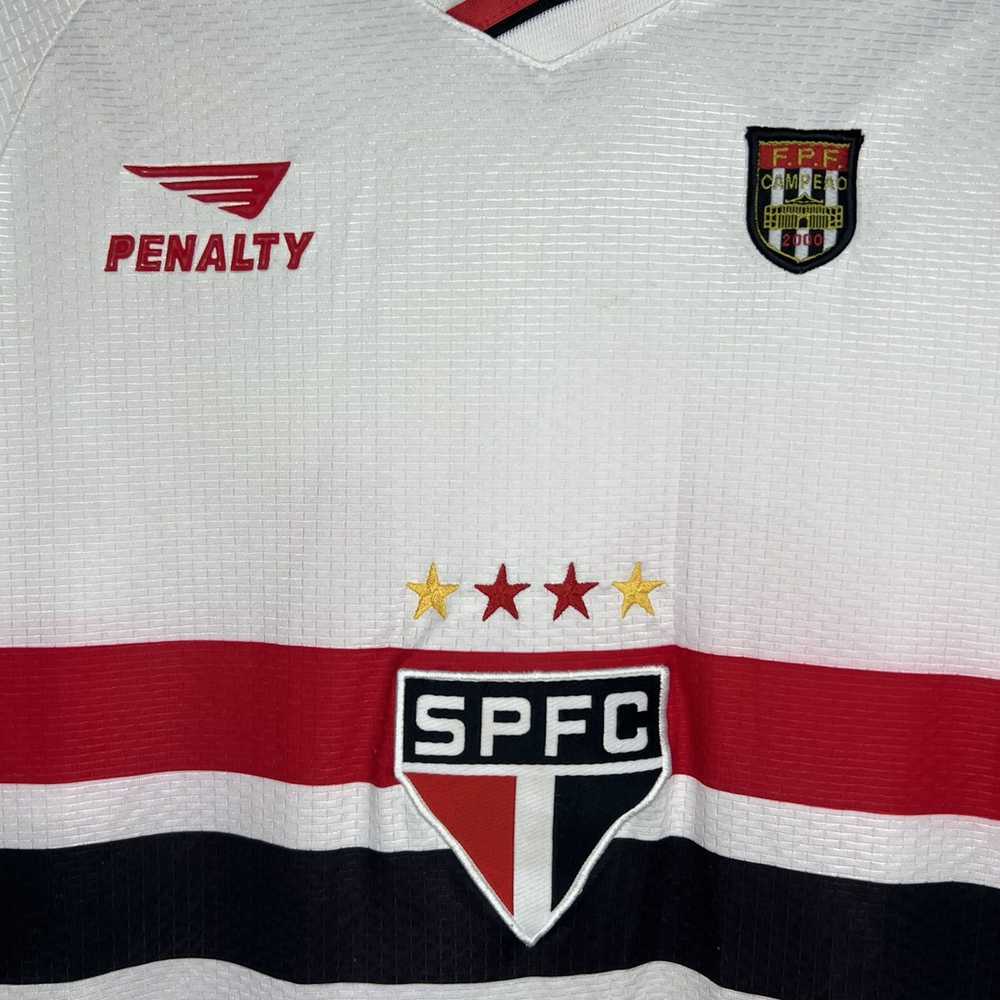 Penalty Brazil × Soccer Jersey × Vintage São Paul… - image 4