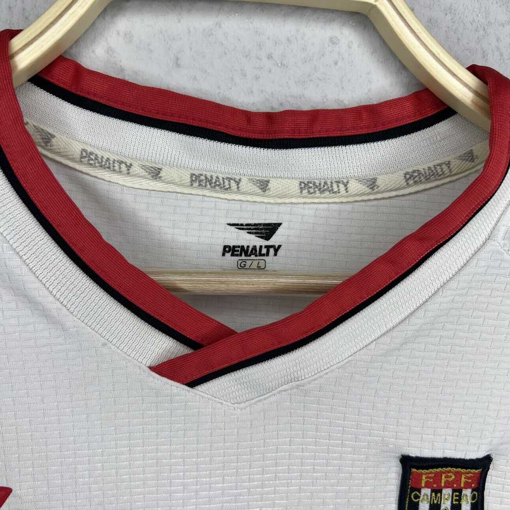 Penalty Brazil × Soccer Jersey × Vintage São Paul… - image 5