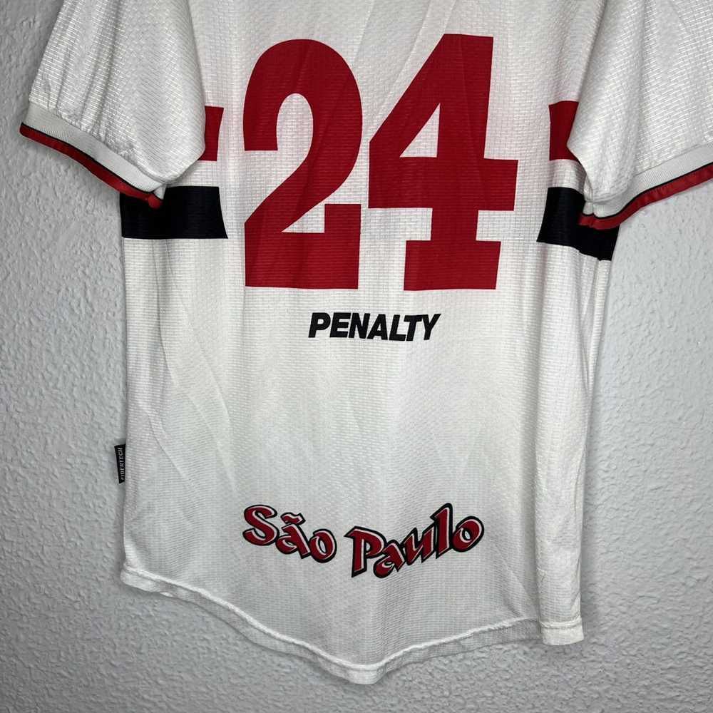 Penalty Brazil × Soccer Jersey × Vintage São Paul… - image 8