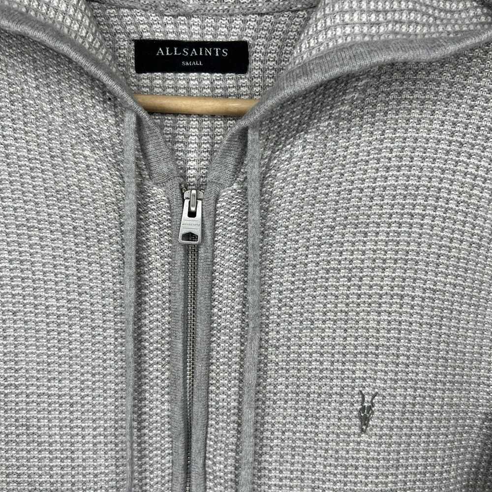 Allsaints × Streetwear Allsaints Hoodie Grey Zip … - image 4
