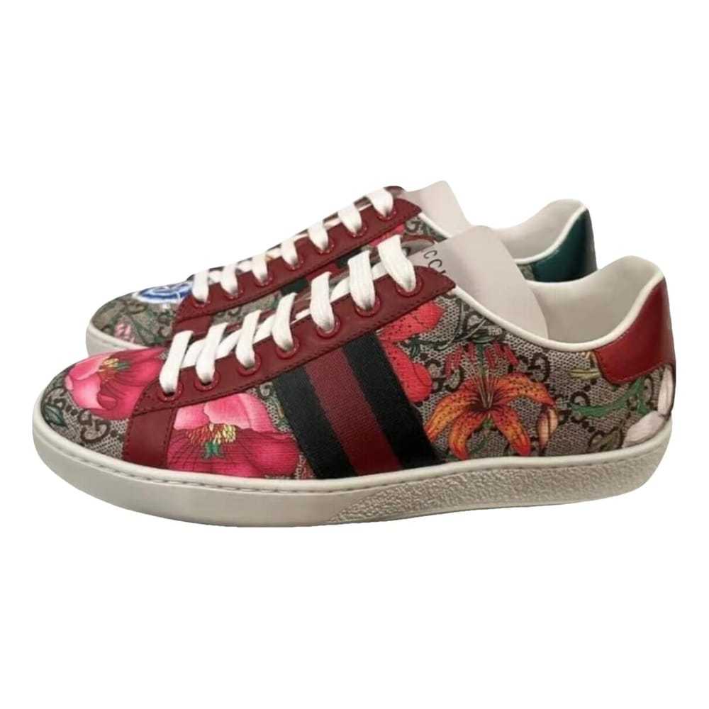 Gucci Ace cloth trainers - image 1