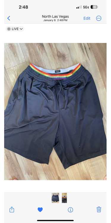 Balenciaga balenciaga pride set shorts
