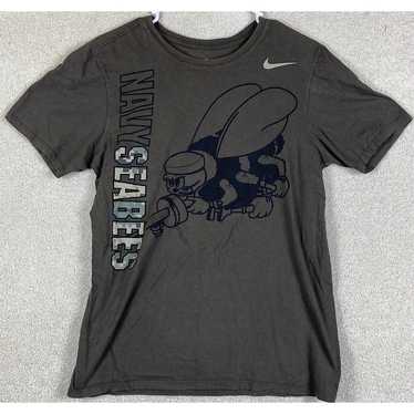 The Unbranded Brand Navy Seabees NCAA Nike S T Sh… - image 1