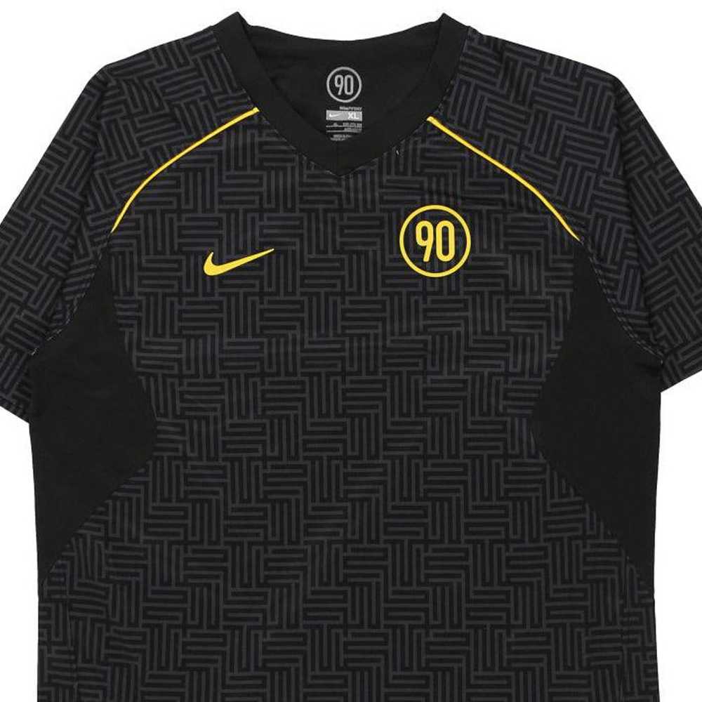 Age 13-15 Nike Sports Top - XL Black Polyester - image 3