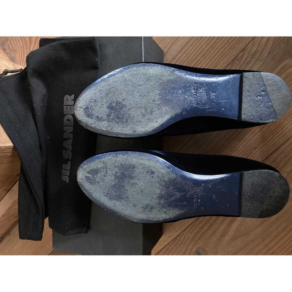 Jil Sander Velvet ballet flats - image 3