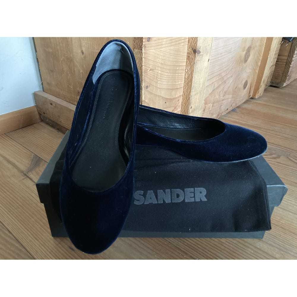 Jil Sander Velvet ballet flats - image 6