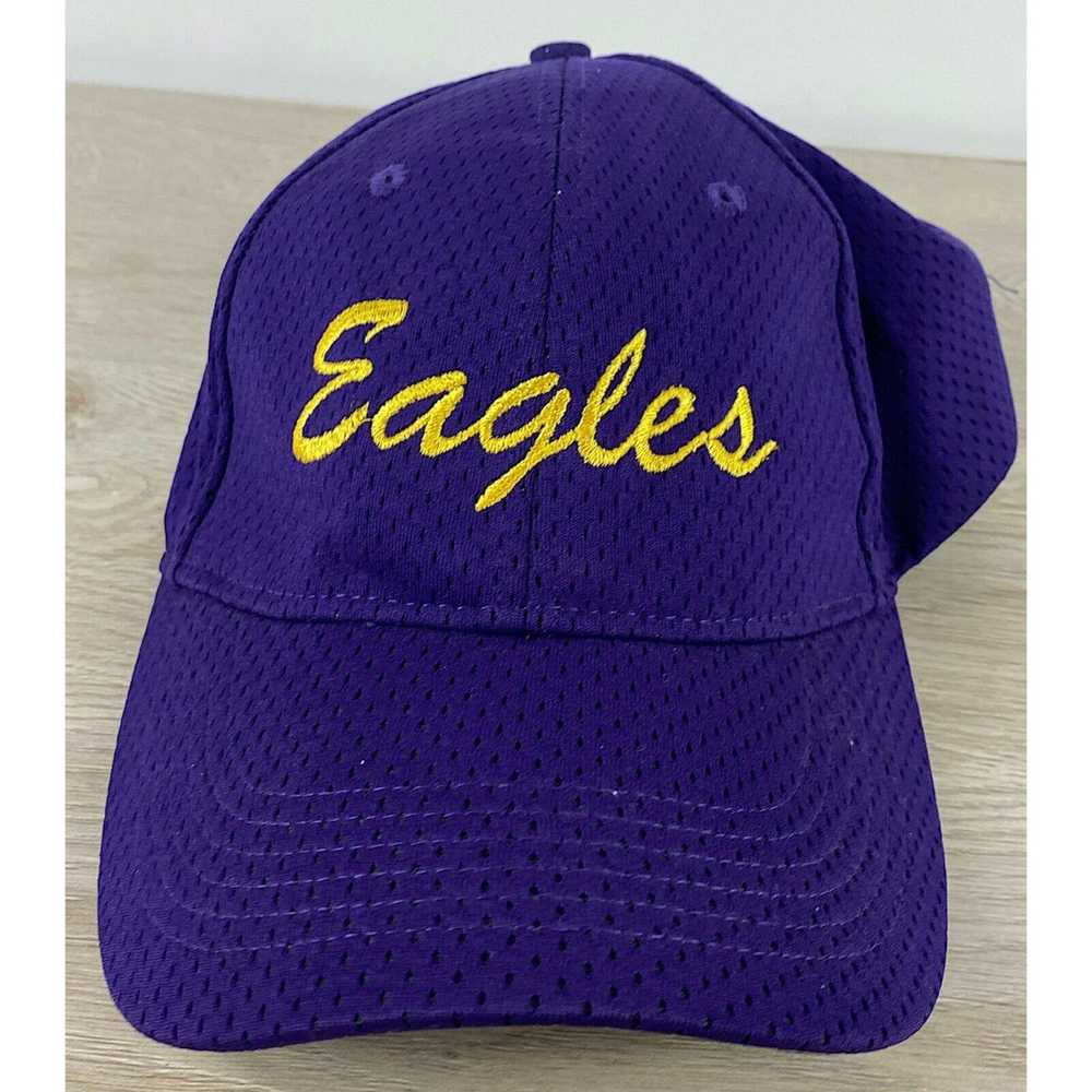 The Unbranded Brand Eagles Purple Baseball Hat On… - image 1