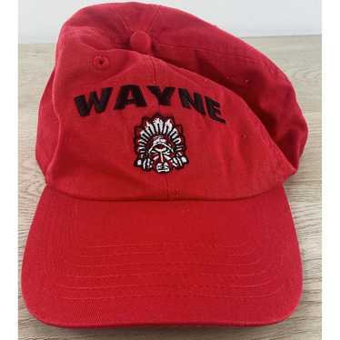 The Unbranded Brand Wayne Indians Hat Adult Red C… - image 1