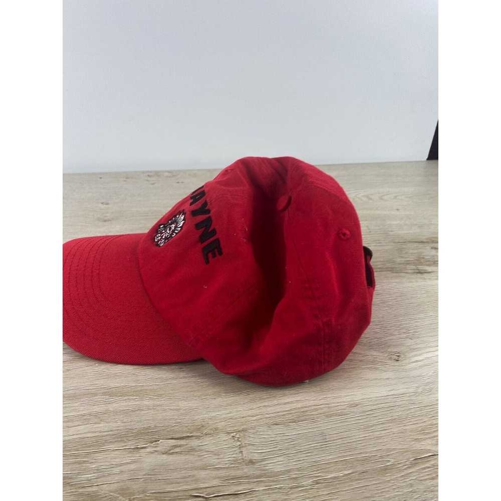 The Unbranded Brand Wayne Indians Hat Adult Red C… - image 3