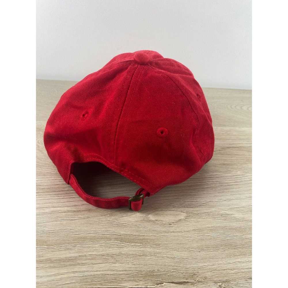 The Unbranded Brand Wayne Indians Hat Adult Red C… - image 4