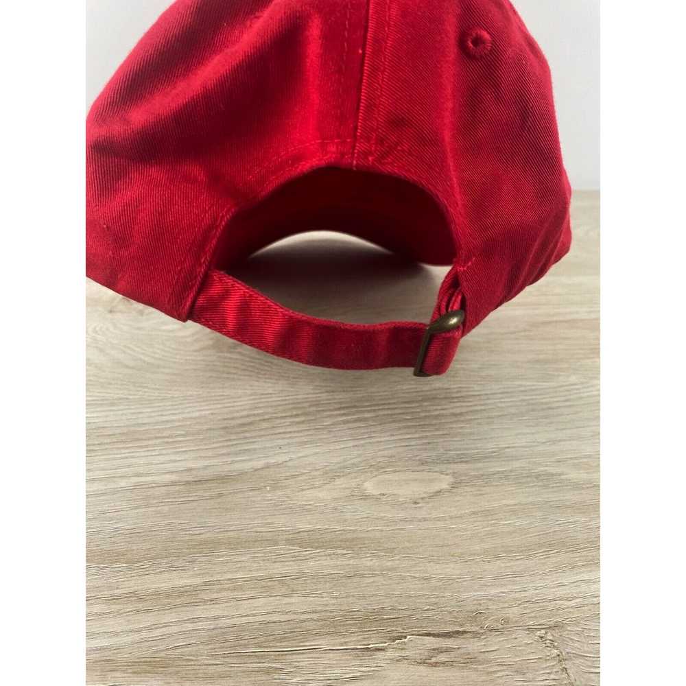 The Unbranded Brand Wayne Indians Hat Adult Red C… - image 5