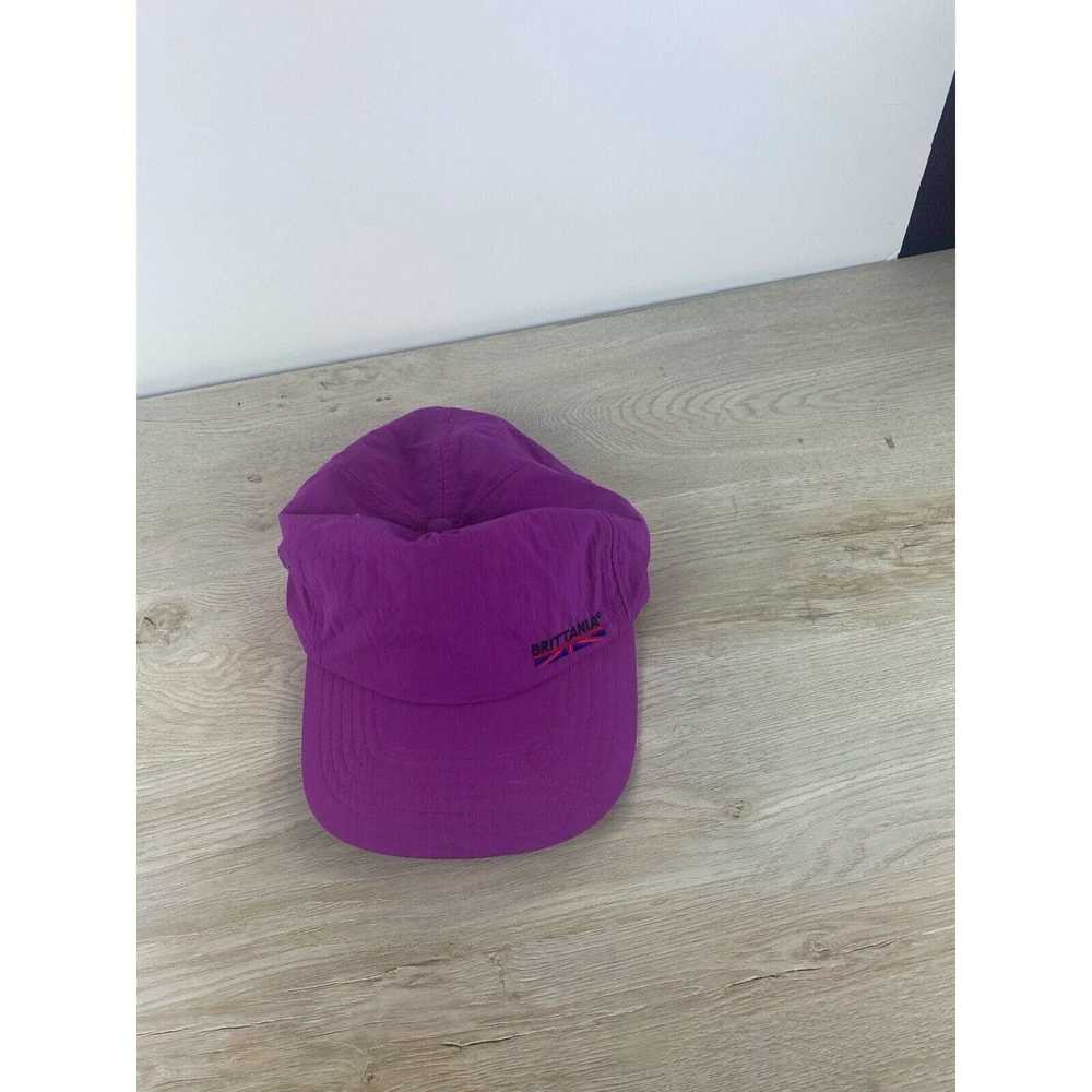 The Unbranded Brand Brittania Purple Hat Adult Ha… - image 2