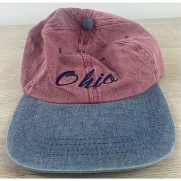 The Unbranded Brand Ohio Hat Red Blue Adjustable H